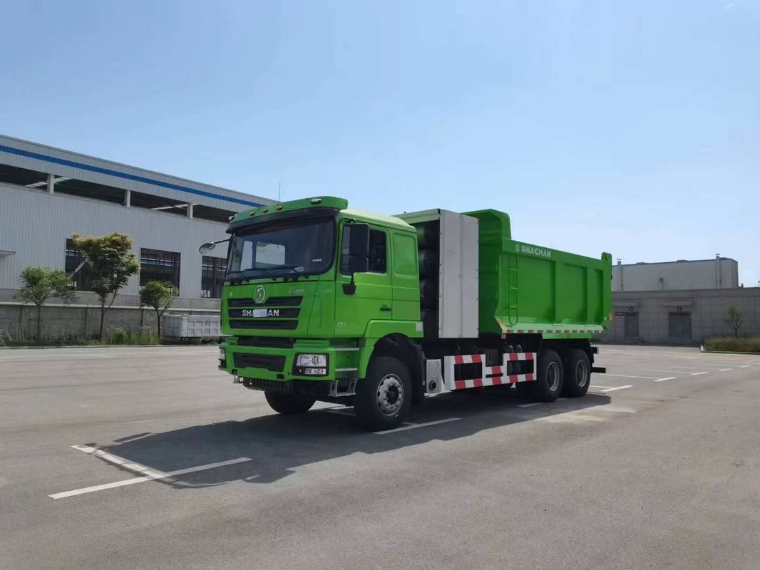 SHACMAN CNG Dump Truck F3000 6x4 375 EuroII Groen