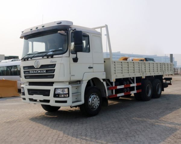 SHACMAN F3000 vrachtwagen 6x4 340 pk Euro II Wit 10 wielen vrachtwagen