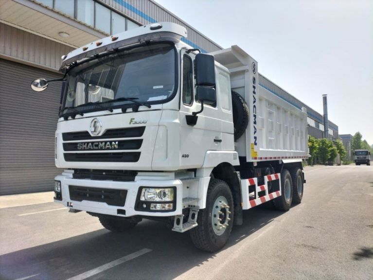SHACMAN F3000 Dump Truck 6x4 430 Euro II Tipper Wit 10 banden Tipper met 5200