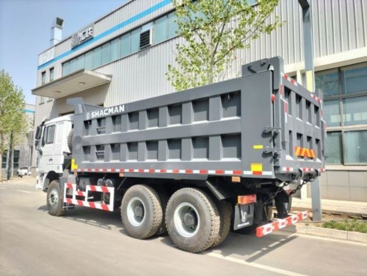 Grijs Nieuwe zware SHACMAN F3000 Dump Truck 6x4 420 Euro II 10 Wielen Tipper
