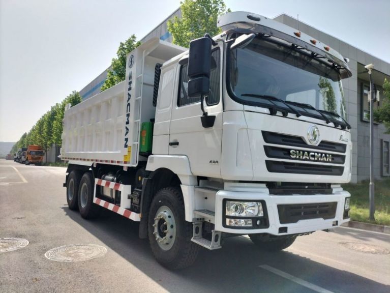 SHACMAN F3000 Tipper Truck 6x4 375 EuroV Wit