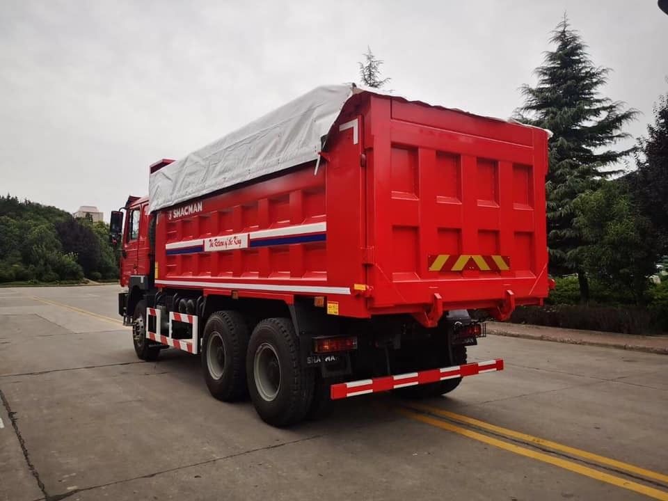 SHACMAN 12Wheels Tipper Truck F3000 6x4 400hp Euro II Rood