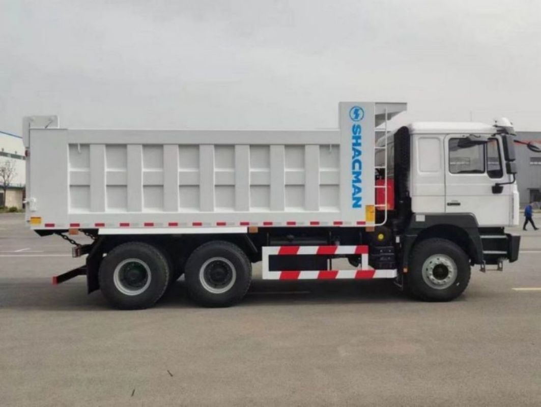 Nieuwe Heavy Duty 10 Wheels SHACMAN Dump Truck F3000 6x4 340HP Euro II Wit