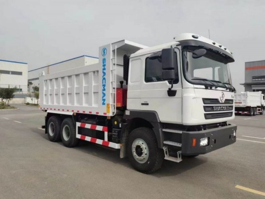 Nieuwe Heavy Duty 10 Wheels SHACMAN Dump Truck F3000 6x4 340HP Euro II Wit