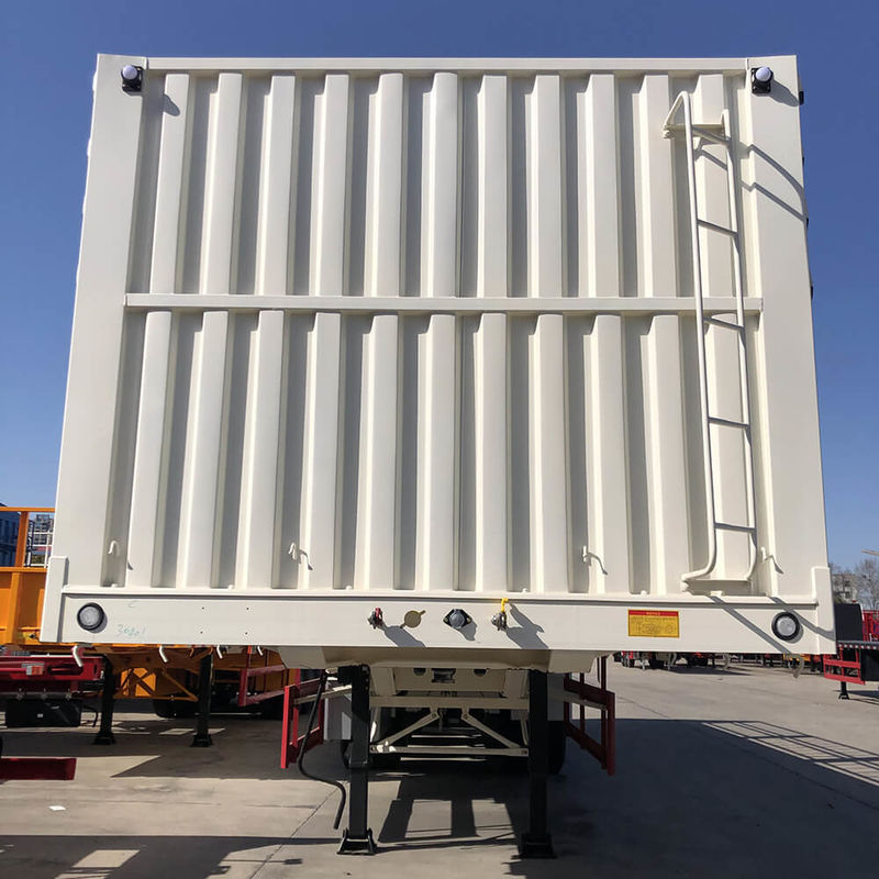 4Axels High Fence Semi Trailer 60 Ton 13 Ton Semi Transport Trailer Truck Ce