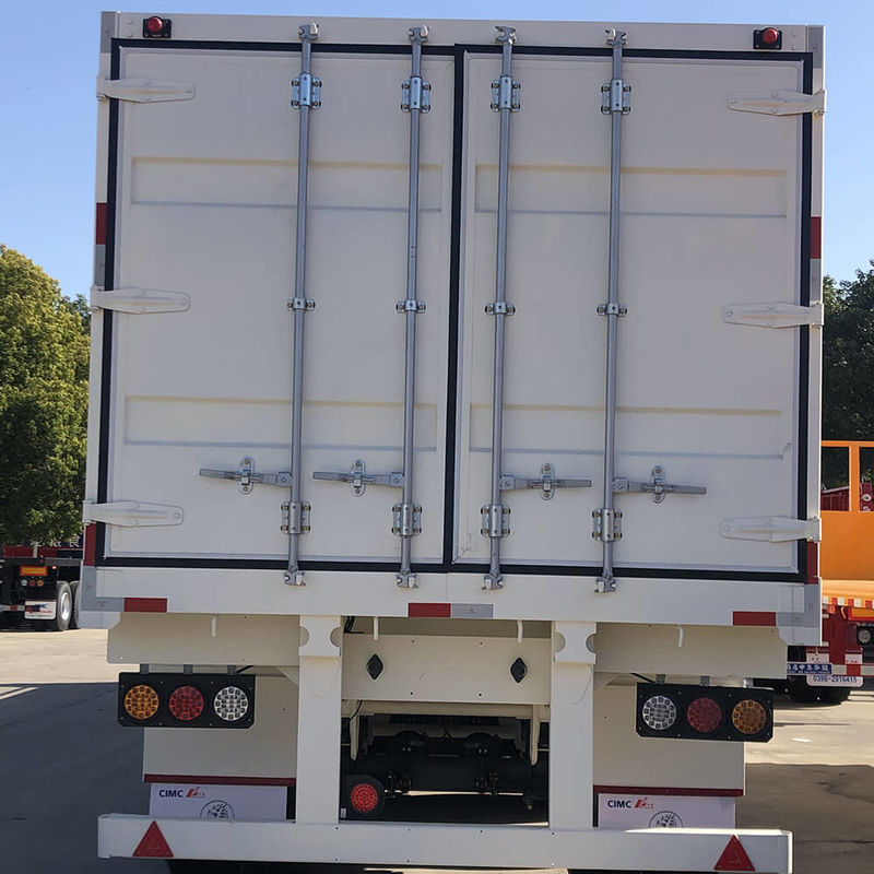 4Axels High Fence Semi Trailer 60 Ton 13 Ton Semi Transport Trailer Truck Ce