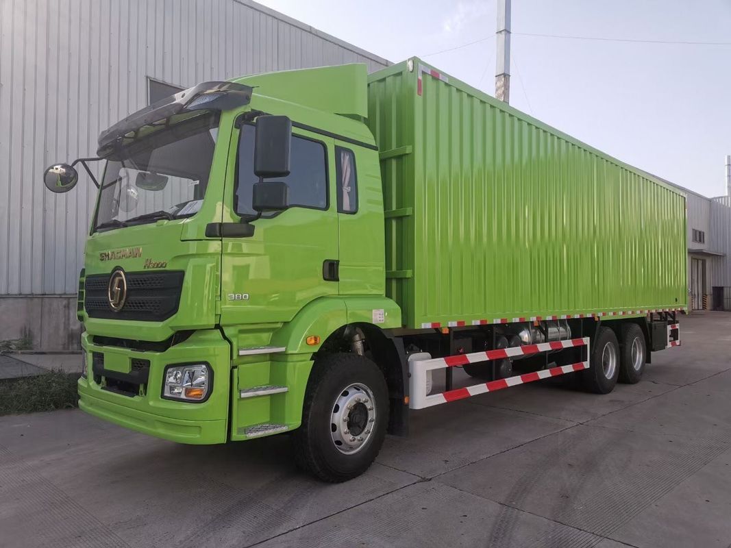 Groene 6x4 vrachtwagen SHACMAN H3000 Grote vrachtwagen 340 pk Voor levering