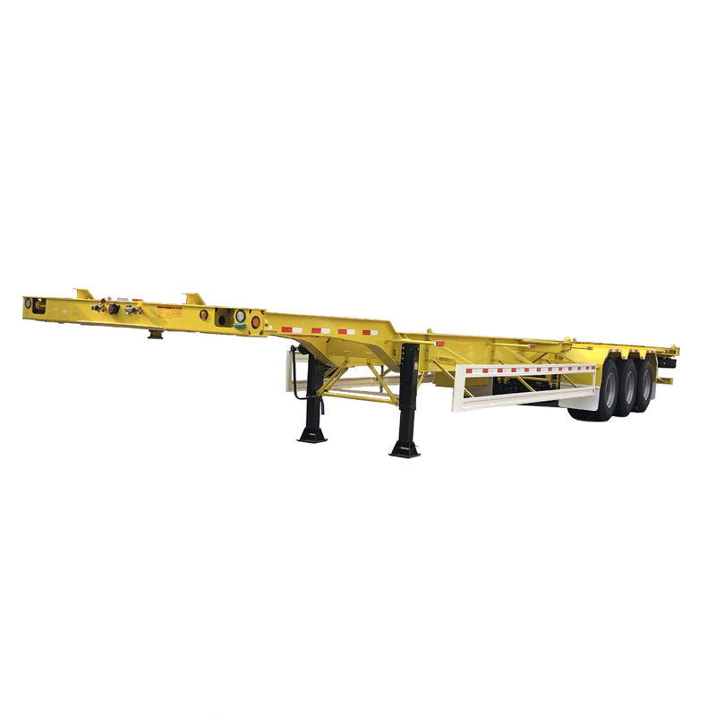 CIMC terminal trailer Skeletal Semi-Trailer 3-assige 40 voet skelet truck trailer voor containervervoer