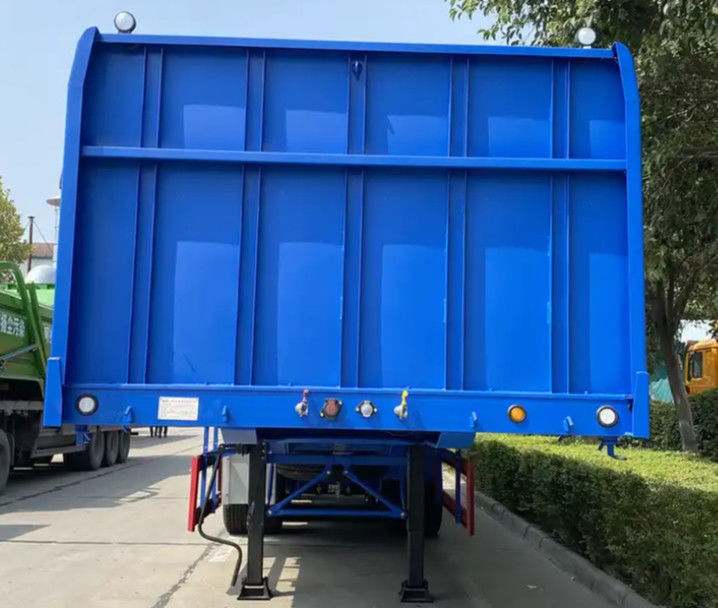 CIMC 4-assige platte oplegger met 1000 mm zijwand 40Ton-transportrijtuig