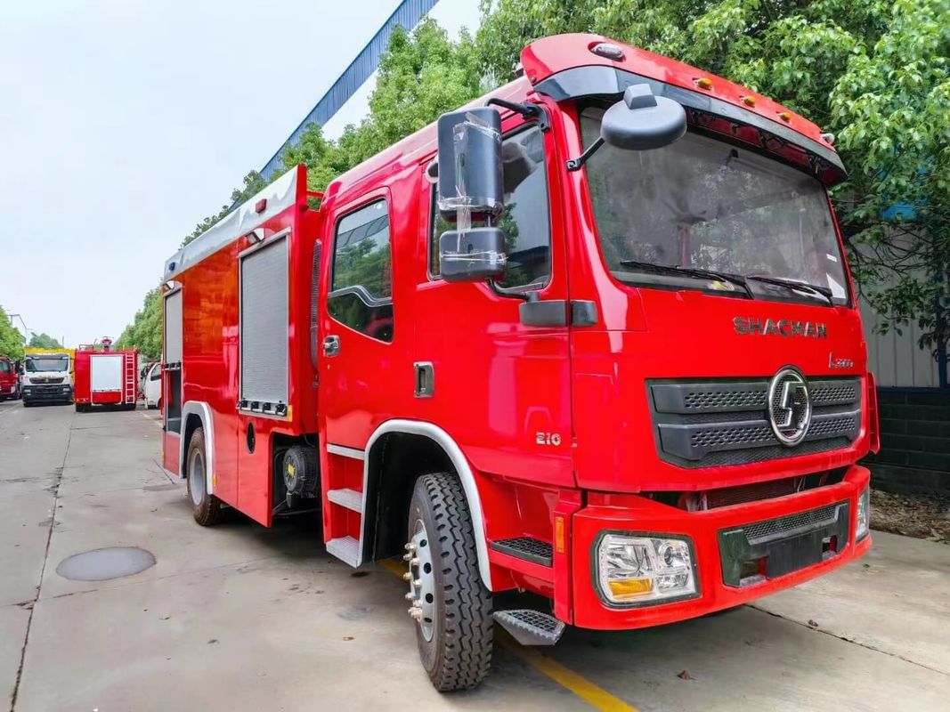 Speciale vrachtwagens SHACMAN F3000 6x4 300HP 50T brandreddingswagen met WEICHAI WP10.300E22 motor en FAST RTD-11509C versnellingsbak