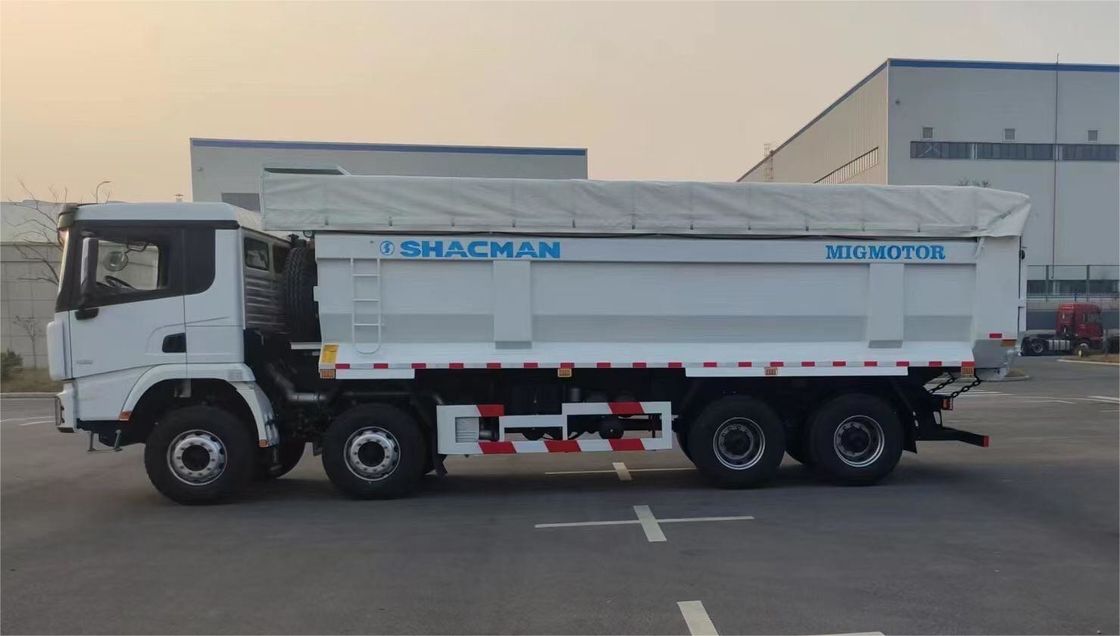 SHACMAN 8x4 440 pk EuroV zware dumper wit 20 - 30 ton tipper dumper
