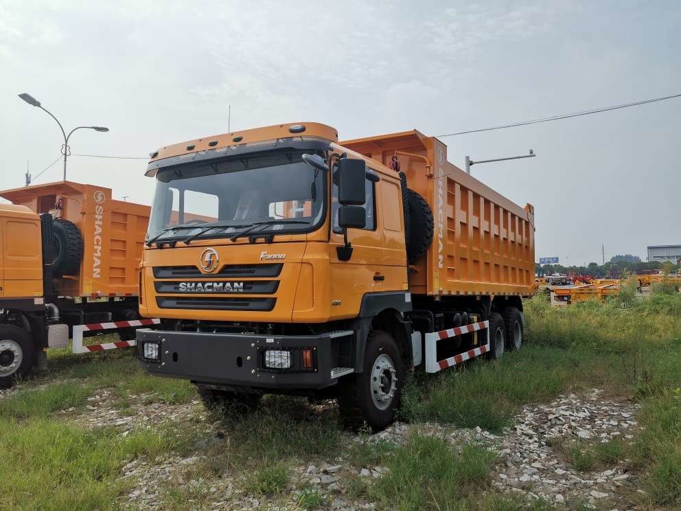 SHACMAN 3 axel dump truck F3000 6x4 430 pk EuroII 25 ton 3 axel dump truck