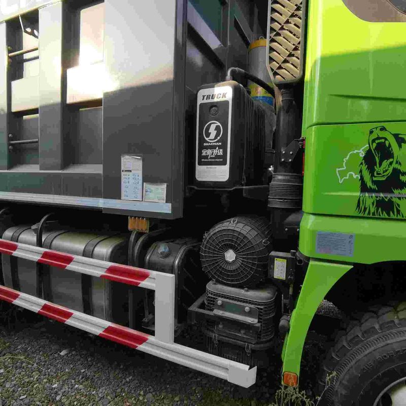 Super Singlebanden Zware dumptruck Dieselmotor Wielbasis 170 inch Lengte 25 voet