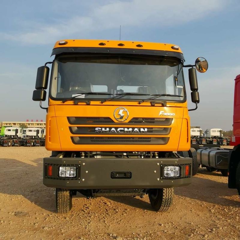 Rood SHACMAN F3000 375HP Euro V 6-wiel tractor hoofd 4x2 WEICHAI motor