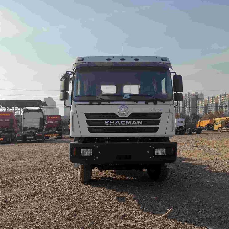 Rood SHACMAN F3000 375HP Euro V 6-wiel tractor hoofd 4x2 WEICHAI motor