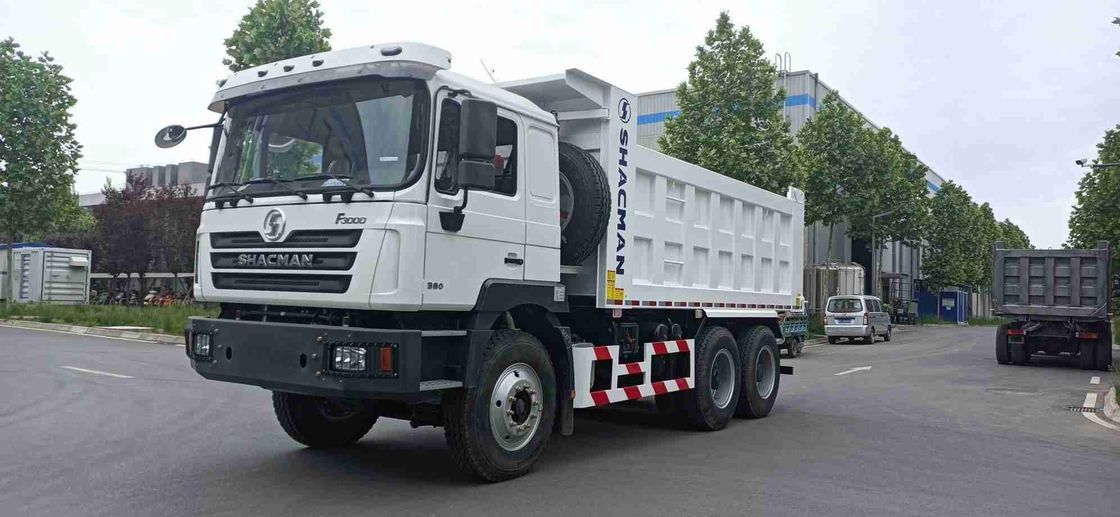 SHACMAN 3-assige zware dumptruck F3000 6x4 430 pk EuroII 25 ton 3-assige dumptruck