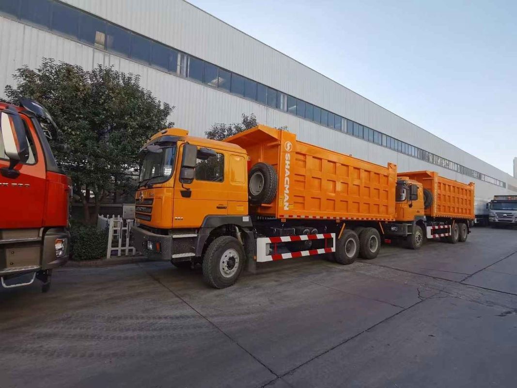 SHACMAN 3 axel dump truck F3000 8x4 430 pk EuroII 25 ton 3 axel dump truck