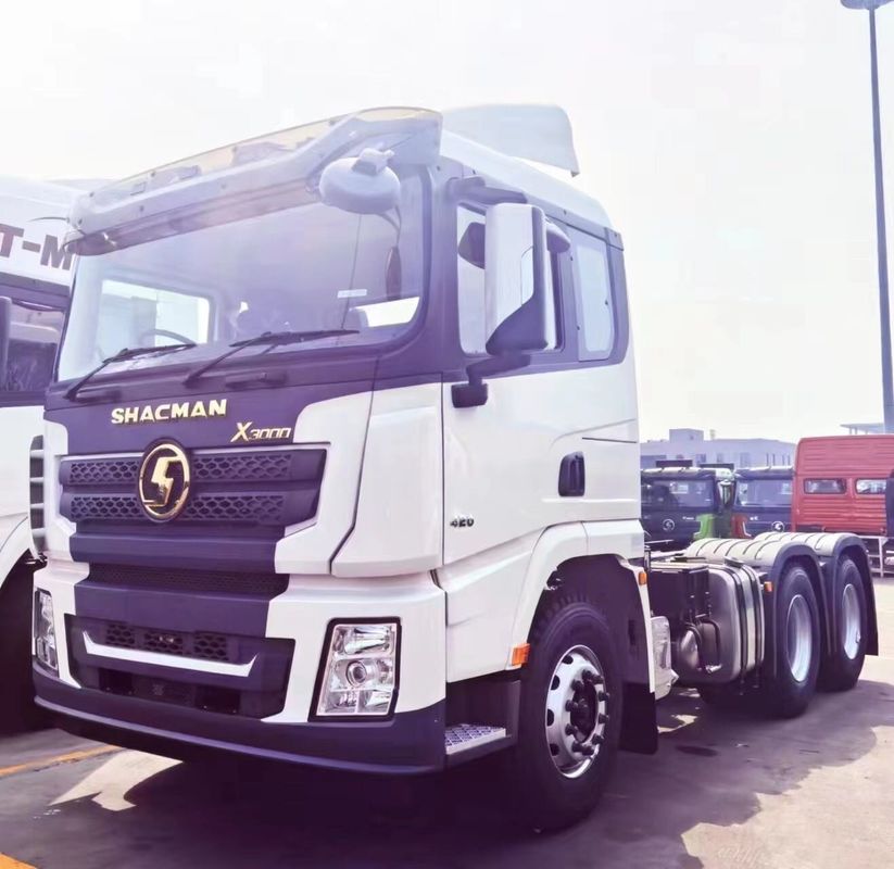 SHACMAN X3000 6X4 trekker vrachtwagen 10 wielen Cummins motor 420 pk te koop