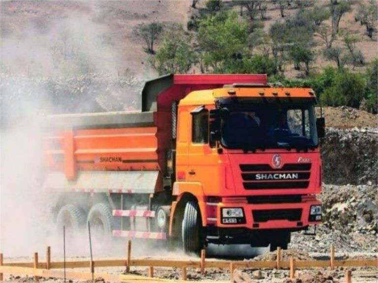 SHACMAN F3000 380HP 6x4 Traktor Truck EuroII 10 Wheel Dump Truck WEICHAI Motor