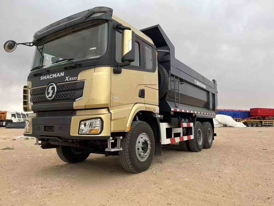 CUMMINS Dieselmotor SHACMAN Zware dumptruck 25 ton nuttige lading X3000 6x4 420 EuroIII