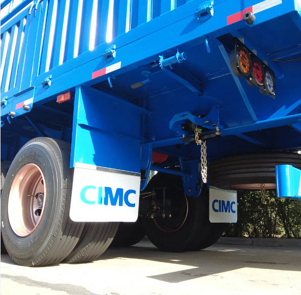 CIMC 3 Assen 4 Assen Zaan Cargo Semi-trailer 60 80 Tons Met Container Twist Lock