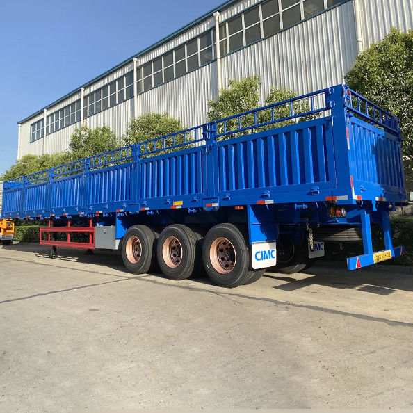 CIMC 3 Assen 4 Assen Zaan Cargo Semi-trailer 60 80 Tons Met Container Twist Lock