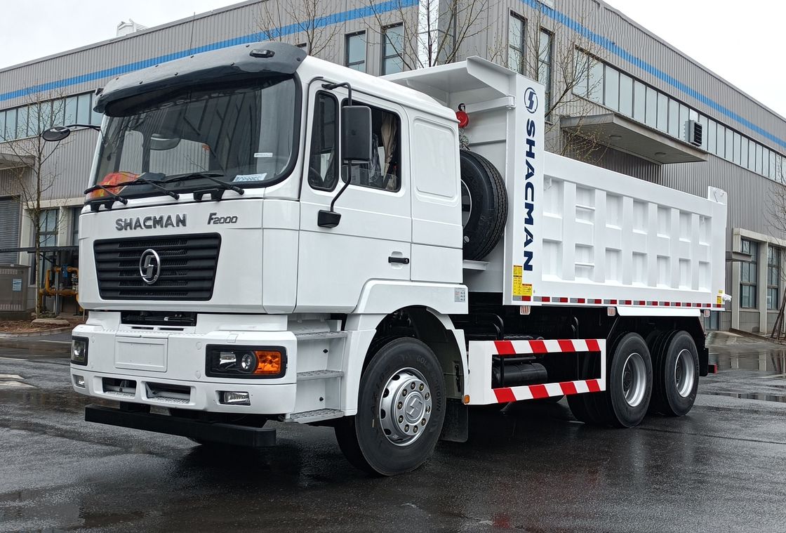 SHACMAN F2000 6x4 290 pk 30 ton Tipper Dump Truck 12R22.5 band SX3255JM384 Euro II ABS