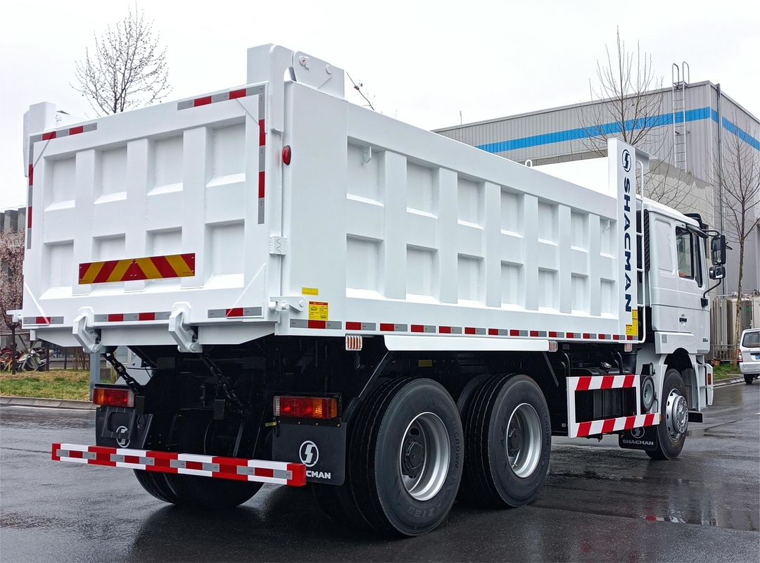SHACMAN F2000 6x4 290 pk 30 ton Tipper Dump Truck 12R22.5 band SX3255JM384 Euro II ABS
