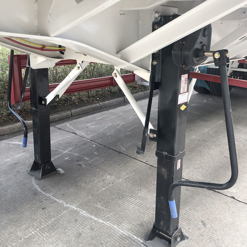 CIMC-bustype Halve aanhangwagen 3 Achsvoet droog buscontainer doos aanhangwagen