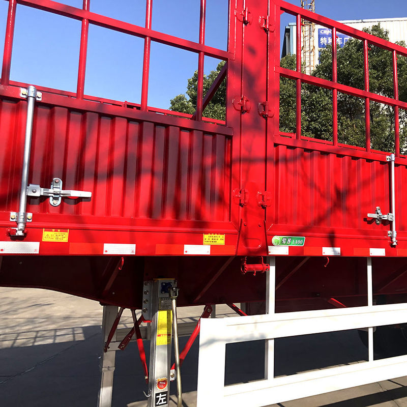 CIMC 3 Assen Zaan Semi-trailer 60 ton Met Container Twist Lock SHACMAN Zaan Cargo