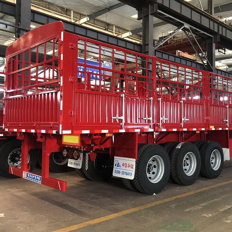 CIMC 3 Assen Zaan Semi-trailer 60 ton Met Container Twist Lock SHACMAN Zaan Cargo