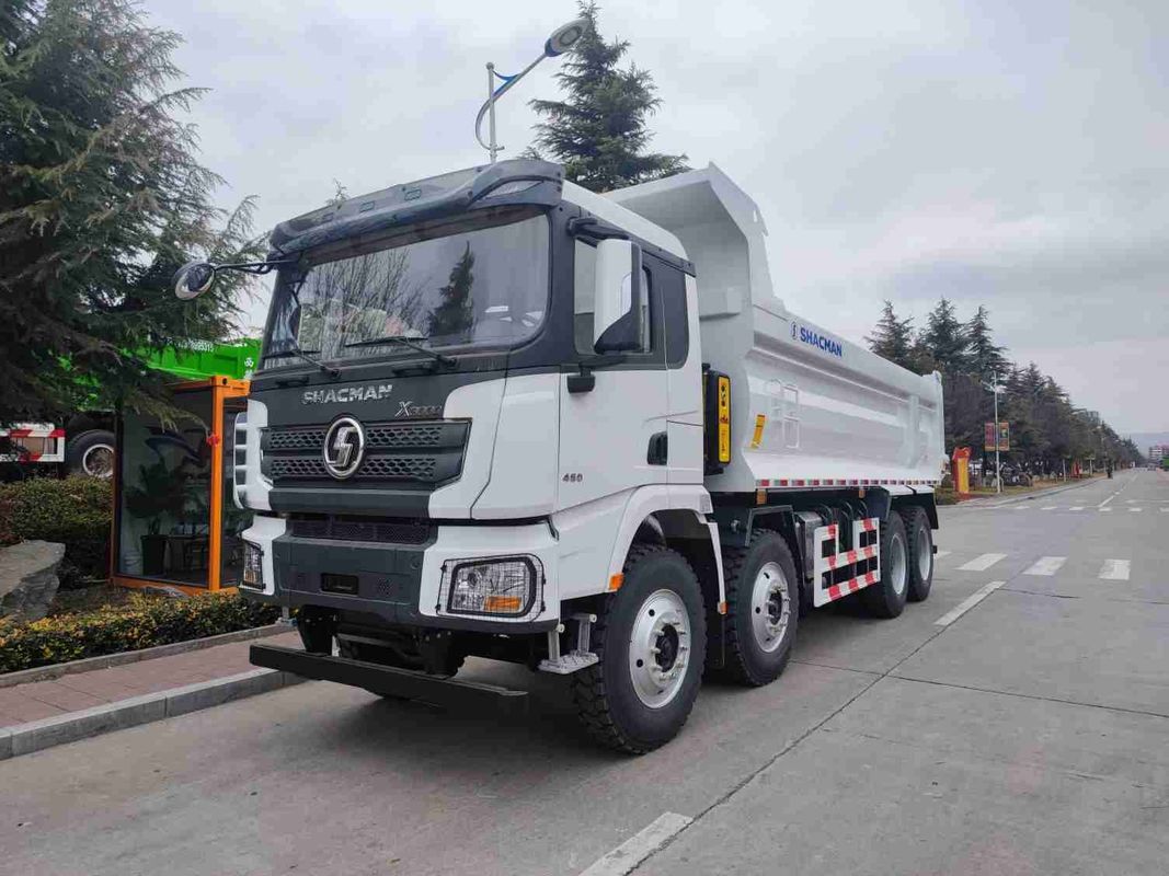 450 pk fabriek directe verkoop Shacman X3000 8 * 4 Tipper Truck Nieuwe 12 Wheeler Dump Truck