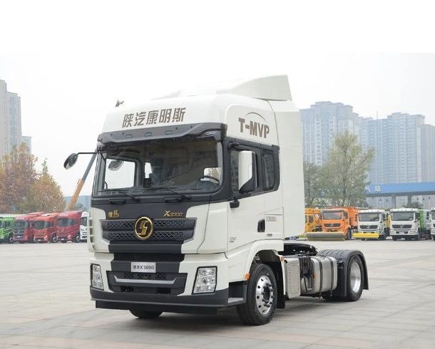 SHACMAN X3000 4x2 Tractor 420HP Dubbel Slaper Links Driver Tractor Truck Voor Algerije