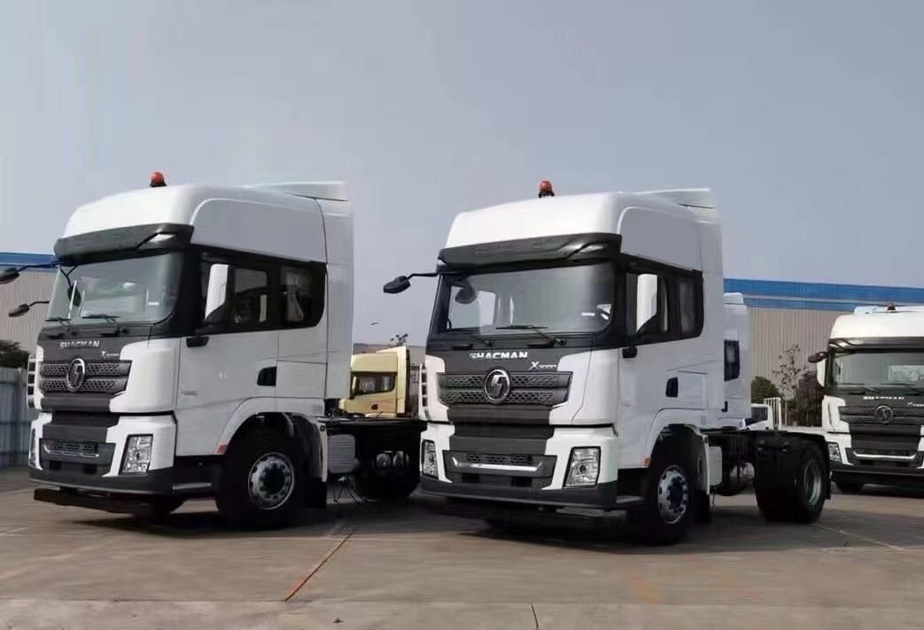 Handmatige versnellingswisseling 10 wielen trekker Truck SHACMAN 430hp X3000 4x2 Double Sleeper Cab trekker hoofd