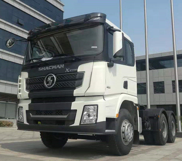 SHACMAN Tractor Truck 10 Wheels X3000 6x4 Links Bestuurder Dubbele Slaper Tractor Head Voor Algerije