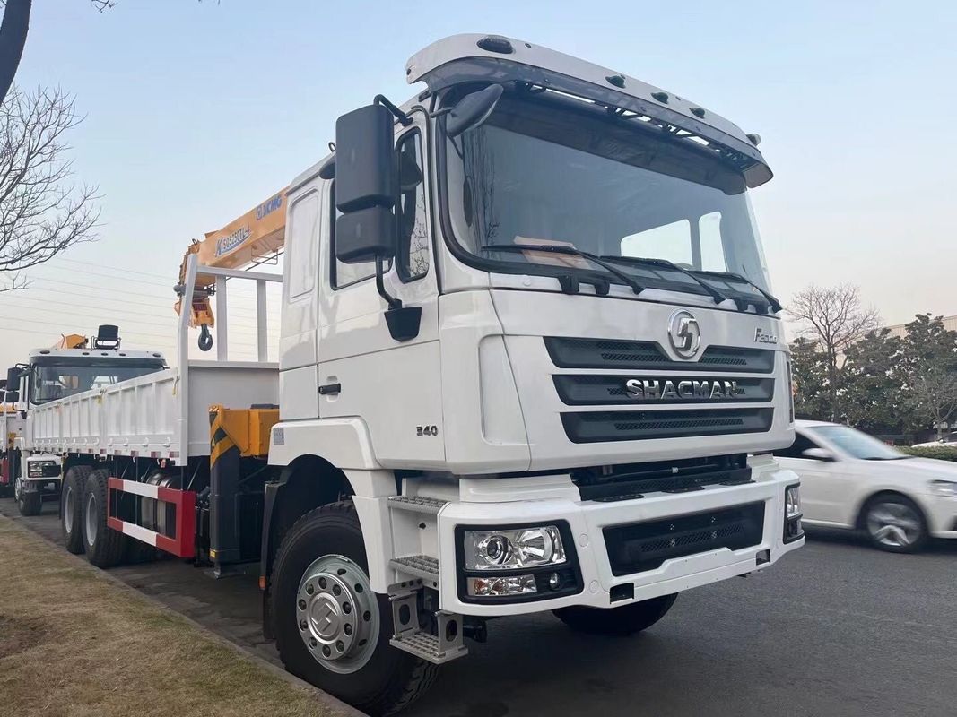 SHACMAN F3000 kraan vrachtwagen 6x4 340 pk vrachtwagen EuroII