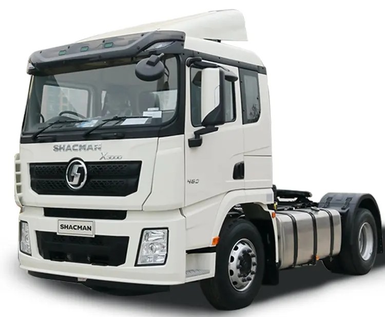 Shackman 450 SHACMAN X3000 4x2 trekker vrachtwagen 375HP EuroV witte aanhangwagen ...